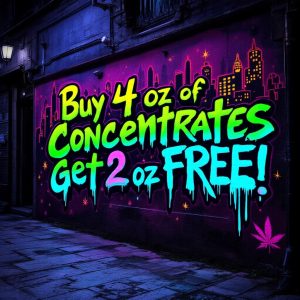 Buy 4oz of Concentrates, Get 2oz FREE * LIMITED TIME OFFER*