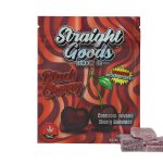 Straight Goods 500mg THC Gummies Black Cherry
