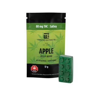 Apple Jelly Bomb (80mg THC)